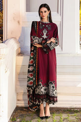 CHARIZMA-3PC KHADDAR PRINTED SHIRT WITH KHADDAR PRINTED DUPATTA AND PRINT TROUSER-ADR-2651