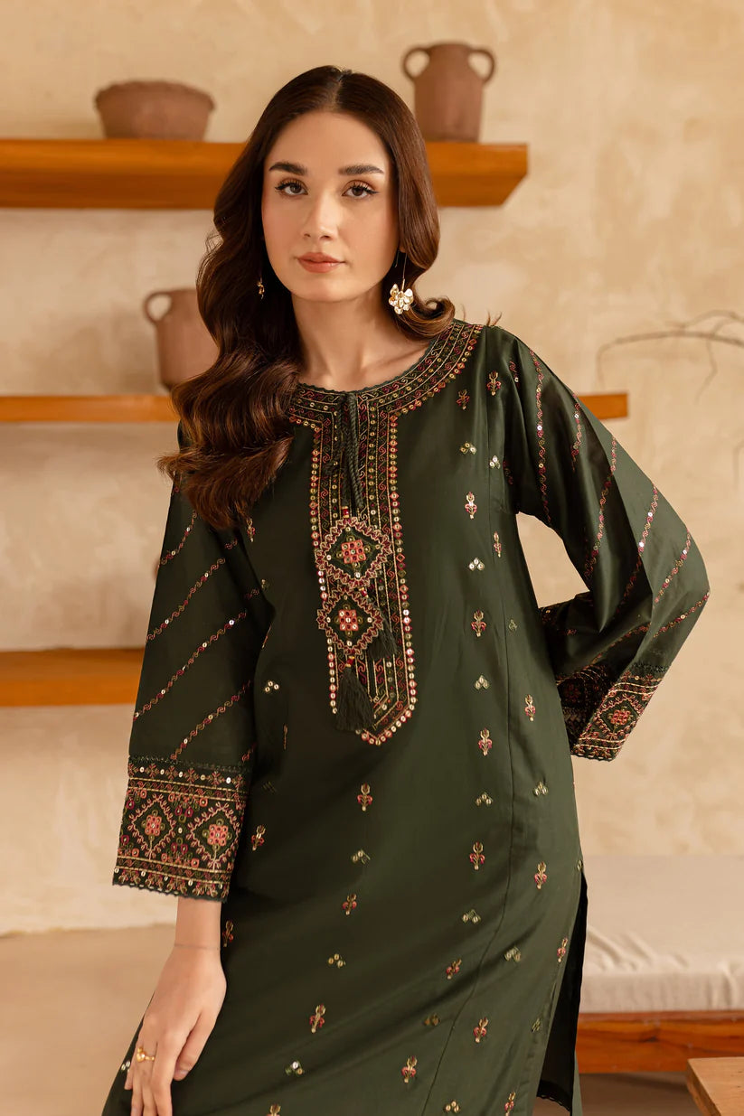 BATIK-2PC LAWN EMBROIDERED SHIRT WITH LAWN EMBROIDERED TROUSER-ADR-3479