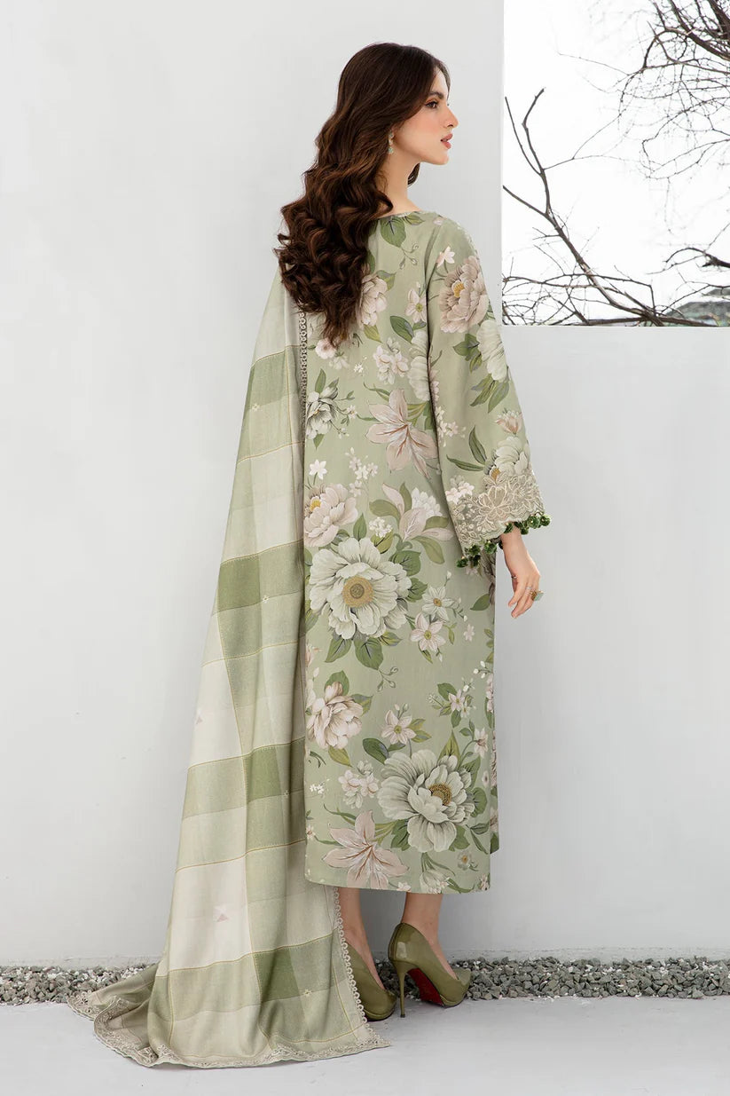 JAZMIN - 3PC LAWN PRINTED SHIRT WITH CHIFFON PRINTED DUAPTTA AND PRINT TROUSER -ADR-2510