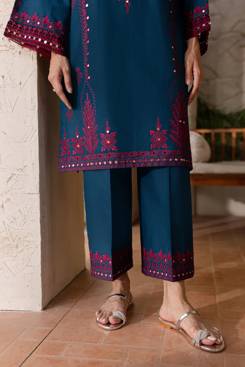 BATIK-2PC SEQUIN LAWN EMBROIDERED SHIRT WITH SEQUIN LAWN EMBROIDERED TROUSER-BIC-3461