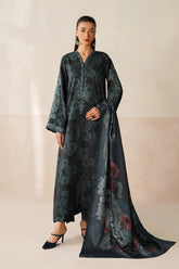 BAROQUE-3PC VISCOSE PRINTED EMB SHIRT WITH VISCOSE PRINTED DUPATTA AND TROUSER-ADR-2631