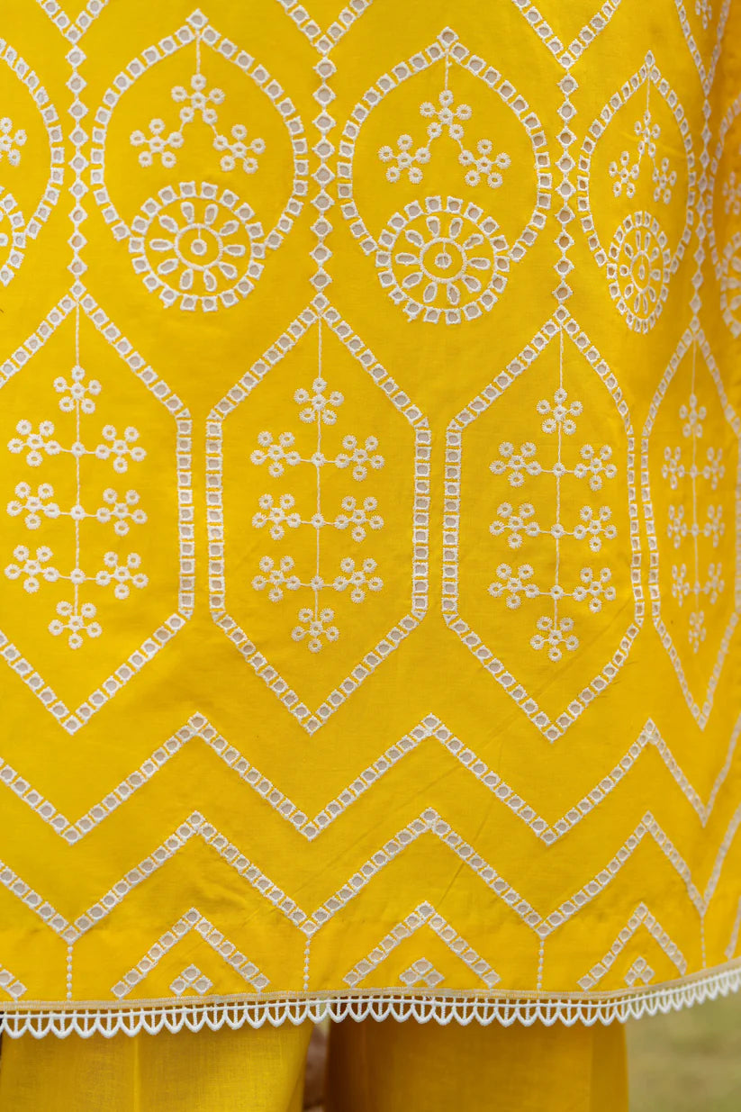 MIRAKHI - 3PC LAWN EMBROIDERED SHIRT WITH CHIFFON PRINTED DUPATTA AND TROUSER -ADR-M14