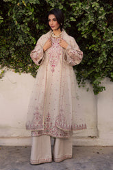BATIK-3PC LAWN EMBROIDERED WITH ORGANZA EMBROIDERED DUPATTA & TROUSER -ADR-4777