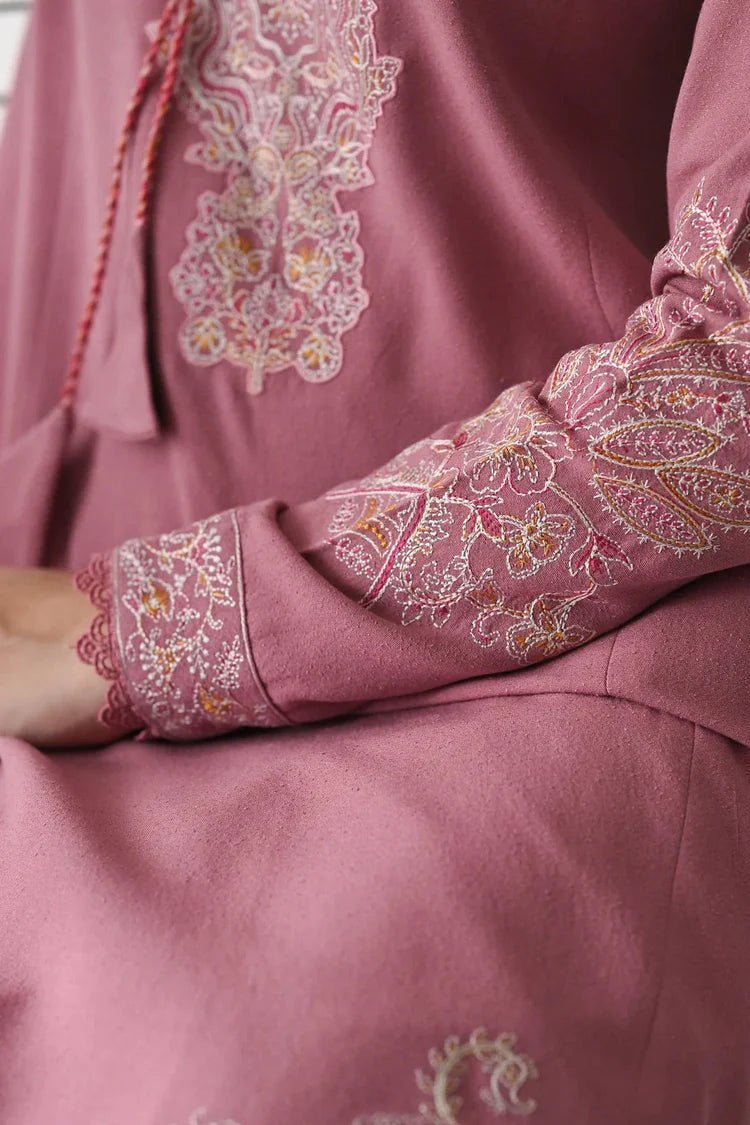 BATIK-3PC DHANAK EMBROIDERED SHIRT WITH DHANAK EMBROIDERED SHAWL AND TROUSER-ADR-4189
