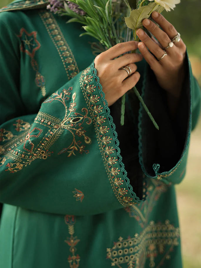 SAPPHIRE-3PC LAWN EMBROIDERED SHIRT WITH LAWN EMBROIDERED DUPATTA AND TROUSER-ADR-3694