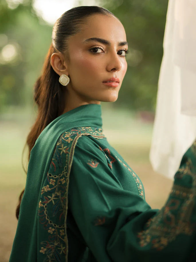 SAPPHIRE-3PC LAWN EMBROIDERED SHIRT WITH LAWN EMBROIDERED DUPATTA AND TROUSER-ADR-3694