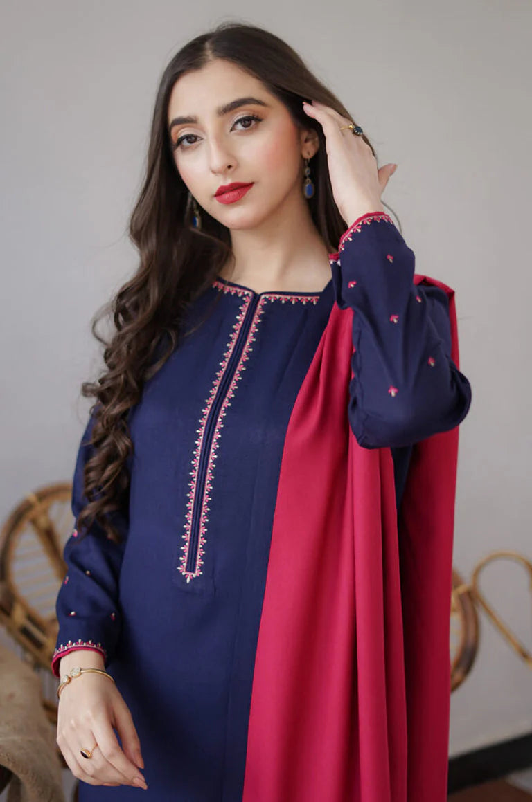 AISLING 3PC DHANAK EMBROIDERED WITH DHANAK EMBROIDERED SHAWL-ADR-3181