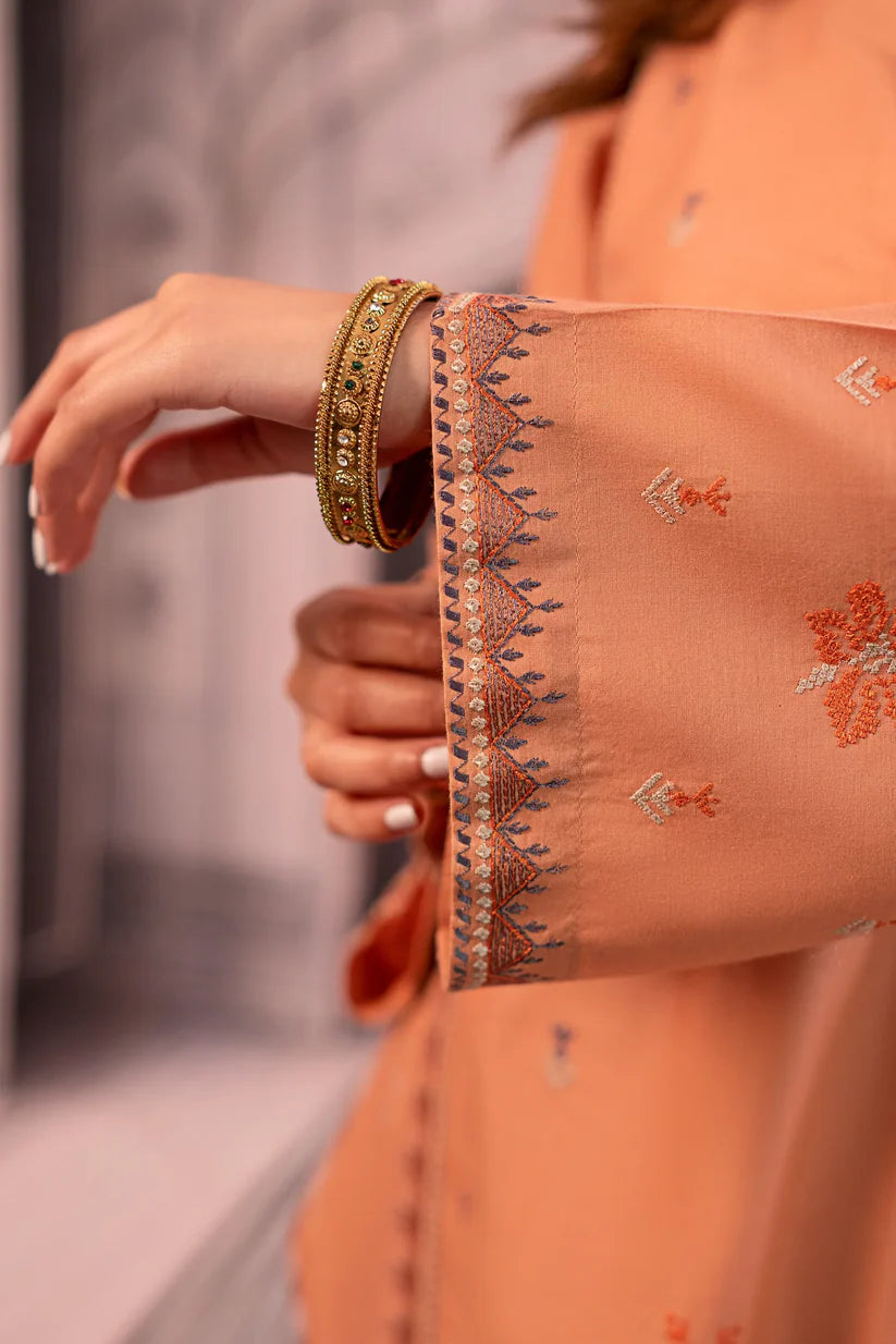 URGE - 2PC LAWN EMBROIDERED SHIRT AND EMBROIDERED TROUSER -ADR-3493
