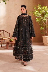 IZNIK-3PC LAWN EMBROIDERED SHIRT WITH CHIFFON EMBROIDERED DUPATTA AND TROUSER-ADR-4849