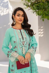 ADORE-3PC LAWN EMBROIDERED SHIRT WITH LAWN EMBROIDERED READY TO WEAR DUPATTA-02