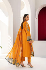 ADORE-3PC LAWN EMBROIDERED SHIRT WITH LAWN EMBROIDERED READY TO WEAR DUPATTA-05