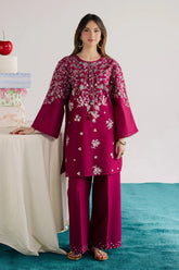 BATIK-2PC LAWN EMBROIDERED SHIRT WITH LAWN EMBROIDERED SLEEVES-ADR-268