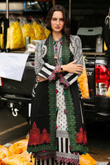 CHARIZMA-3PC KHADDAR PRINTED SHIRT WITH KHADDAR PRINTED DUPATTA AND PRINT TROUSER-ADR-2652