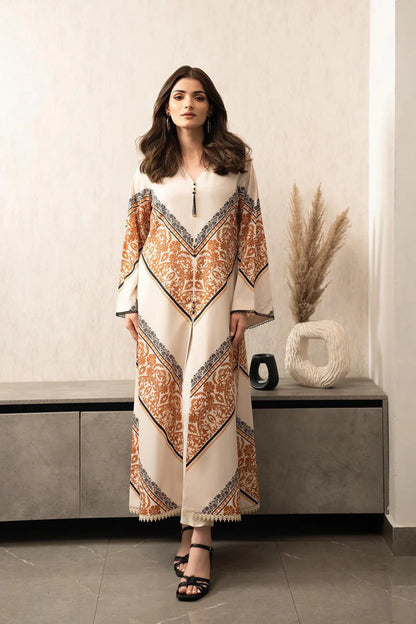 Lulusar-2pc Shemoz Silk Print With Shemoz Silk Trouser-ADR-2011