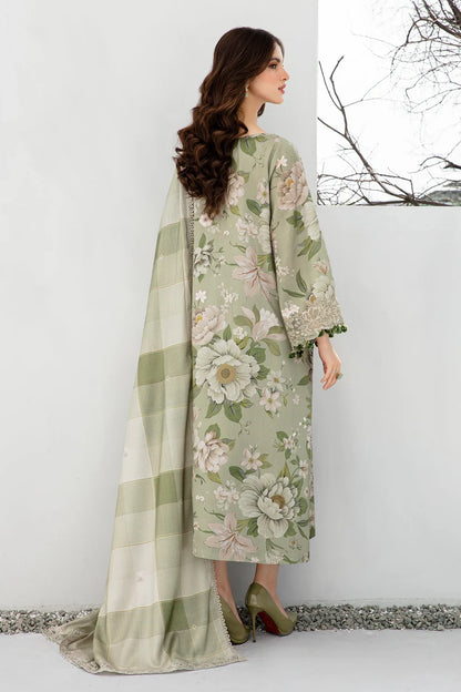 JAZMIN - 3PC LAWN PRINTED SHIRT WITH CHIFFON PRINTED DUAPTTA AND PRINT TROUSER -ADR-2510