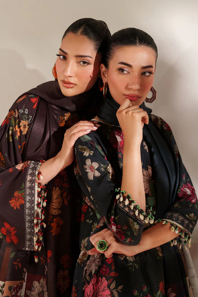 BAROQUE-3PC VISCOSE PRINTED SHIRT WITH VISCOSE PRINTED DUPATTA AND TROUSER-ADR-2634