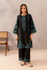 BATIK-2PC SEQUIN LAWN EMBROIDERED SHIRT WITH SEQUIN LAWN EMBROIDERED TROUSER-ADR-3462