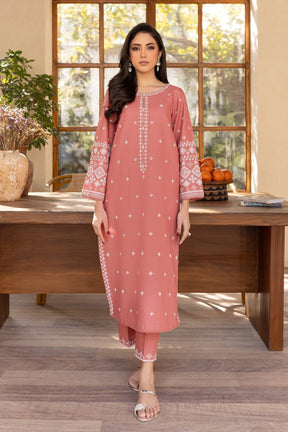 BATIK-2PC LAWN EMBROIDRED SHIRT WITH LAWN EMBROIDRED SLEEVES-ADR-3453