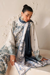 BAROQUE-3PC VISCOSE PRINTED SHIRT WITH VISCOSE PRINTED DUPATTA AND TROUSER-ADR-2633