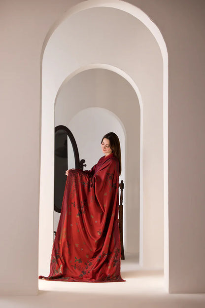 SOBIA NAZIR- 3PC LAWN EMBROIDERED SHIRT WITH MONARK PRINTED DUPATTA AND TROUSER-ADR-3614