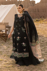 RANG RASIYA-3PC LAWN EMBROIDERED SHIRT WITH ORGANZA EMBROIDERED DUPATTA AND TROUSER-ADR-4661