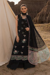 RANG RASIYA-3PC LAWN EMBROIDERED SHIRT WITH ORGANZA EMBROIDERED DUPATTA AND TROUSER-ADR-4661