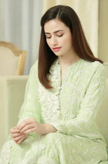 BAREEZE- 3PC LAWN EMBROIDERED SHIRT WITH ORGANZA EMBROIDERED DUPATTA & TROUSER-ADR-4605