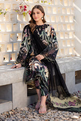 BAROQUE-3PC KHADDAR PRINTED EMB SHIRT WITH KHADDAR PRINTED EMB DUPATTA AND PRINTED TROUSER-ADR-2624