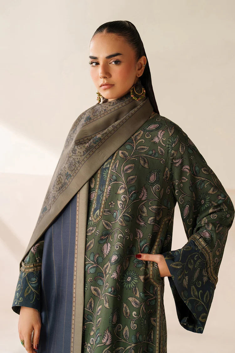 BAROQUE-3PC VISCOSE PRINTED SHIRT WITH VISCOSE PRINTED DUPATTA AND TROUSER-ADR-2632