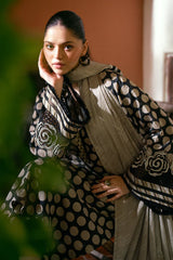 BAROQUE-3PC LAWN PRINTED SHIRT WITH CHIFFON PRINT DUPATTA AND PRINT TROUSER-ADR-2513