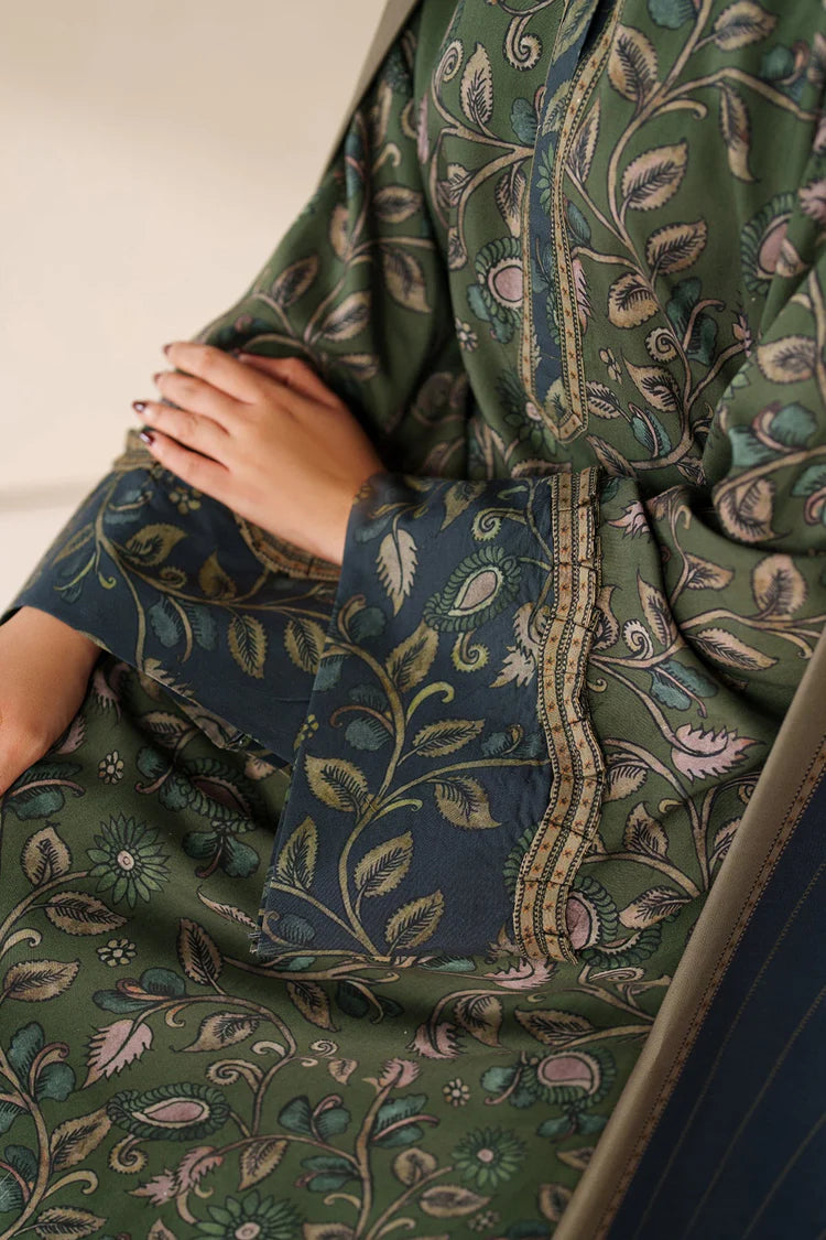 BAROQUE-3PC VISCOSE PRINTED SHIRT WITH VISCOSE PRINTED DUPATTA AND TROUSER-ADR-2632