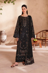 IZNIK-3PC LAWN EMBROIDERED SHIRT WITH CHIFFON EMBROIDERED DUPATTA AND TROUSER-ADR-4849