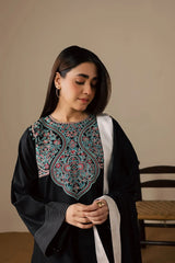 BATIK-3PC DHANAK EMBROIDERED SHIRT WITH DHANAK SHAWL AND TROUSER-ADR-5200