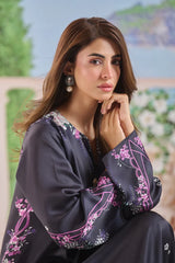LULUSAR-3PC-SHAMOZE SILK PRINTED SHIRT SILK PRINTED DUPATTA AND SILK TROUSER-ADR-9011