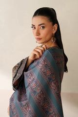 BAROQUE-3PC VISCOSE PRINTED SHIRT WITH VISCOSE PRINTED DUPATTA AND TROUSER-2637