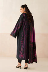 BAROQUE-3PC KHADDAR PRINTED SHIRT WITH KHADDAR PRINTED DUPATTA AND PRINTED TROUSER-ADR-2659