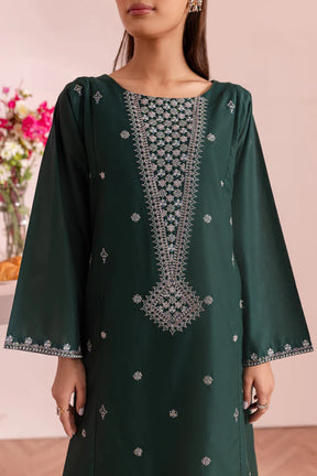 JAZMIN-2 PC DHANAK EMBROIDRED SHIRT WITH AND EMBROIDRED TROUSER-ADR-3314