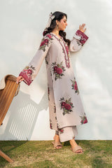 IZNIK-3PC KARANDI PRINTED SHIRT WITH KARANDI PRINTED DUPATTA AND TROUSER-ADR-2572