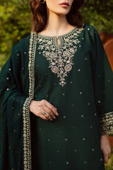 BATIK-3PC DHANAK EMBROIDERED SHIRT WITH CHIFFON EMBROIDERED DUPATTA AND EMB TROUSER -ADR-5181