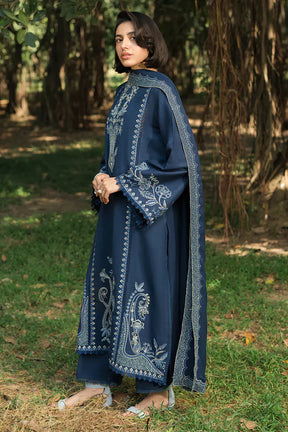 ASIM JOFA- 3PC LAWN EMBROIDERED SHIRT WITH CHIFFON EMBROIDERED DUPATTA AND TROUSER -ADR-3659