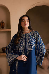 BATIK-3PC LAWN EMBROIDERED SHIRT WITH CHIFFOON EMBROIDERED DUPATTA AND EMB TROUSER-ADR-4621