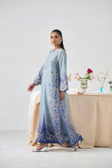 LULUSAR-3PC-SHAMOZE SILK PRINTED SHIRT SILK PRINTED DUPATTA AND SILK TROUSER-ADR-9009