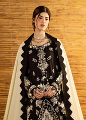 BATIK-3PC DHANAK EMBROIDERED SHIRT WITH DHANAK EMBROIDERED SHAWL AND TROUSER-ADR-5279