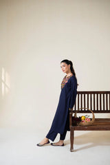 AISLING-3PC DHANAK EMBROIDERED SHIRT WITH DHANAK EMBROIDERED SHAWL AND TROUSER-ADR-5048