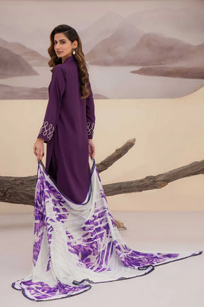 NATASHA KAMAL - 3PC LAWN SHIRT WITH SOFT SILK PRINTED DUPATTA AND TROUSER-ADR-N.K-2821