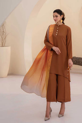 NATASHA KAMAL - 3PC LAWN SHIRT WITH SOFT SILK PRINTED DUPATTA AND TROUSER-ADR-N.K-2823