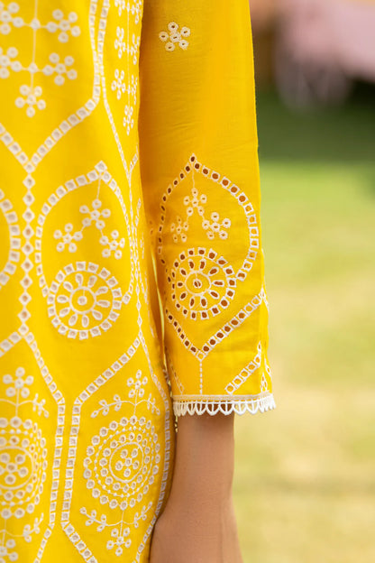 MIRAKHI - 3PC LAWN EMBROIDERED SHIRT WITH CHIFFON PRINTED DUPATTA AND TROUSER -ADR-M14