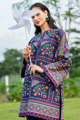 JAZMIN-3PC KHADDAR PRINTED SHIRT WITH KHADDAR PRINTED DUPATTA AND PRINTED TROUSER-ADR-2628