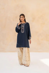 LAZULI-2PC LAWN EMBROIDERED SHIRT WITH LAWN EMBROIDERED TROUSER-ADR-259