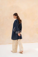 LAZULI-2PC LAWN EMBROIDERED SHIRT WITH LAWN EMBROIDERED TROUSER-ADR-259